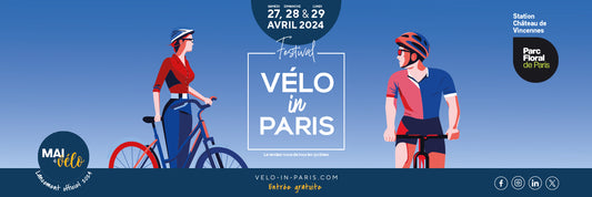 Nous serons présents sur le salon Vélo In Paris les 27, 28 & 29 avril 2024 !