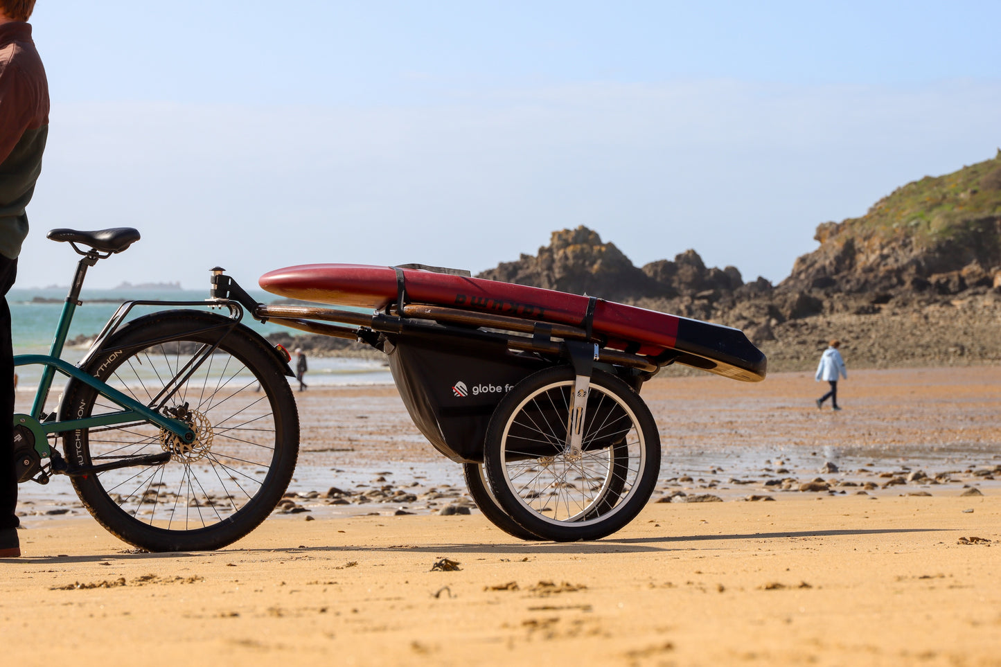 Pack Sports Outdoor - La remorque de vélo Maïna et son rack à planches