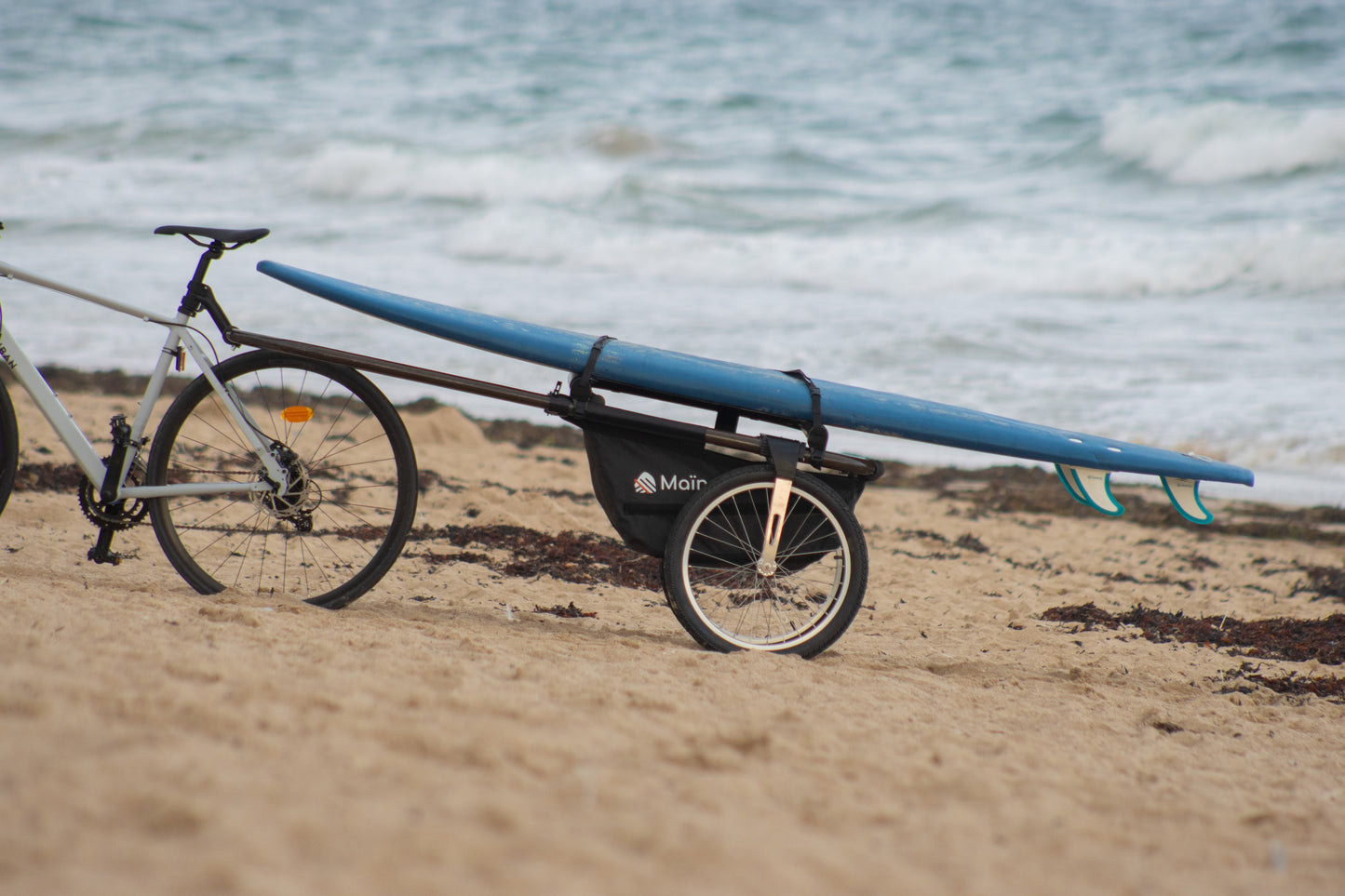 Pack Sports Outdoor - La remorque de vélo Maïna et son rack à planches
