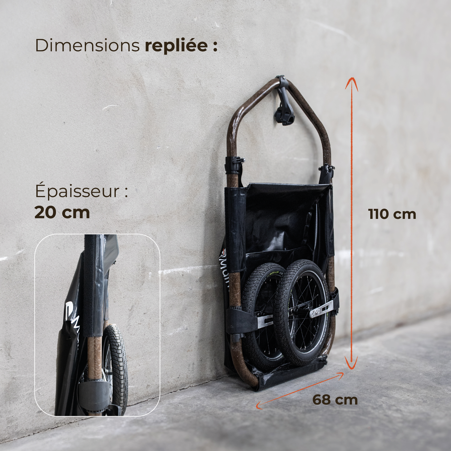 La remorque Maïna 16+