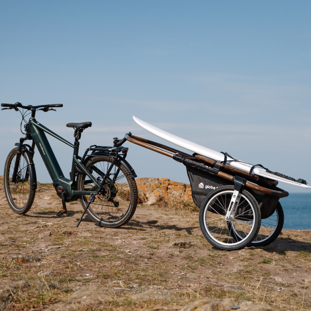 Pack Sports Outdoor - La remorque de vélo Maïna et son rack à planches