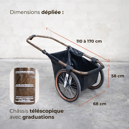 La remorque de vélo Maïna 20+