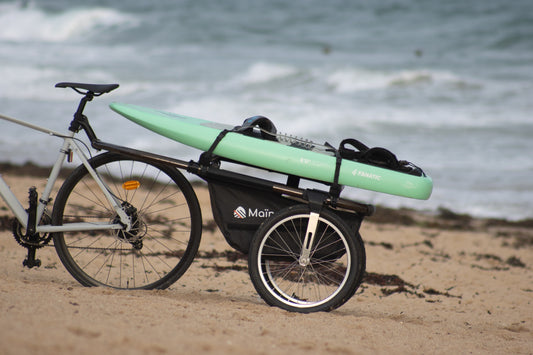 Pack Sports Outdoor - La remorque de vélo Maïna et son rack à planches