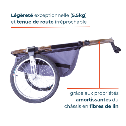 La remorque de vélo Maïna | offre Enjoy Vélo Epinal