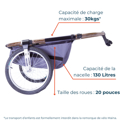 La remorque Maïna | Reconditionnée